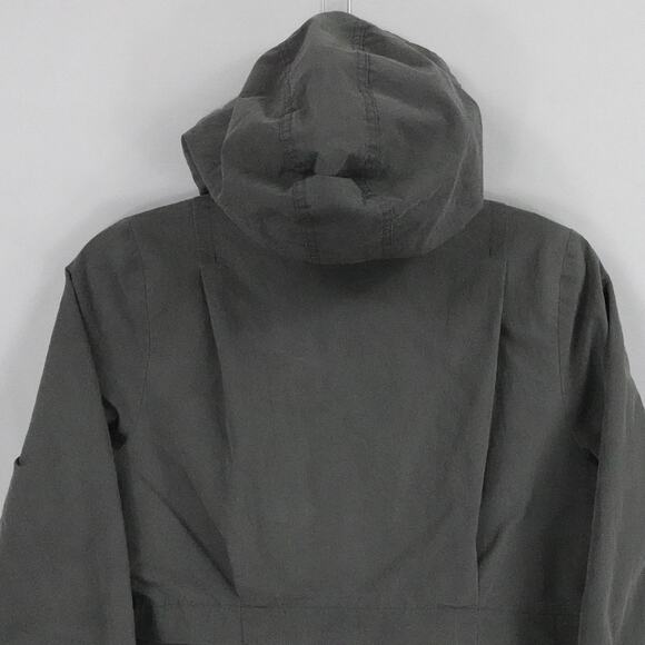 Toad&Co Swingout Jacket‎ Mens Medium Gray Hooded Full Zip Windbreaker Outdoors - Picture 6 of 14